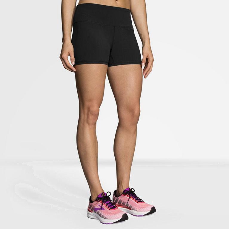 Brooks Women's Ghost 3 Running Shorts Singapore - Grey (48520-ZOGD)